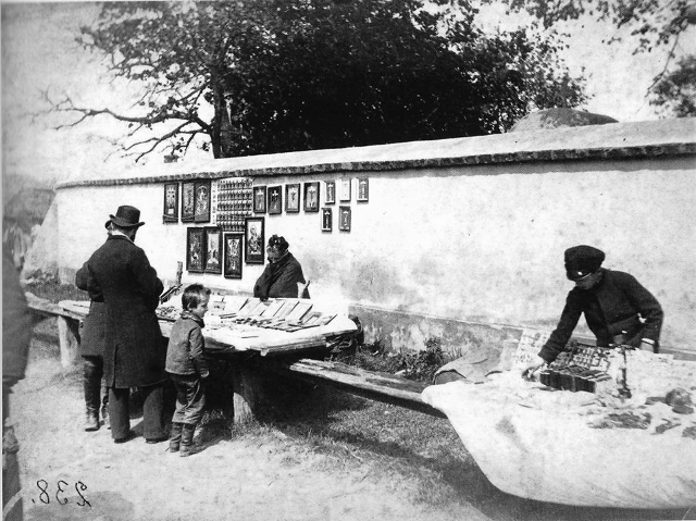 Odpust w Czerniakowie, ok. 1885