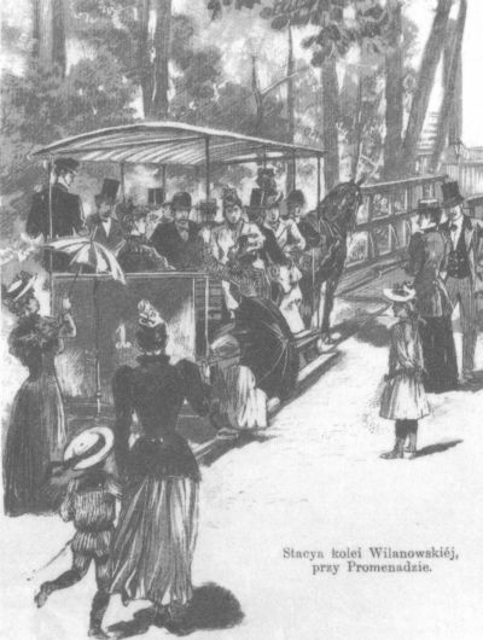 Stacja Promenada, 1892