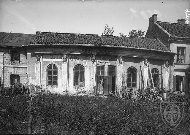 Oranżeria w Ogrodzie Szustra, 1922