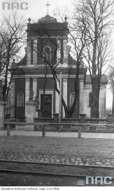Kościół Mokotowski, ok. 1931 Kościół Mokotowski, ok. 1931