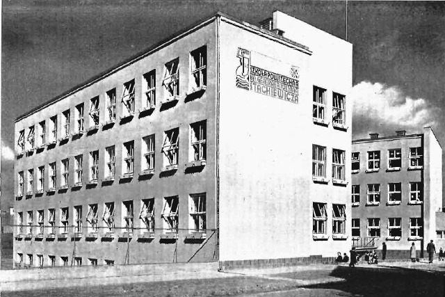 Szkoła przy Różanej 1936