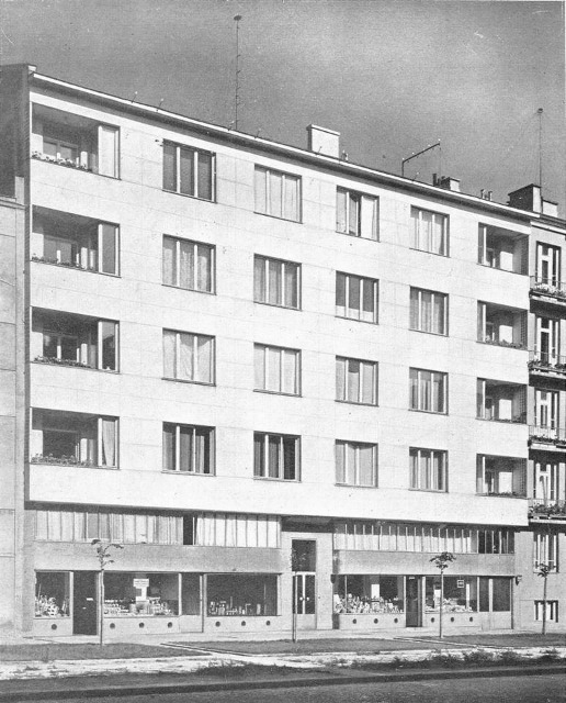 Al. Niepodległości, 1938 Al. Niepodległości, 1938