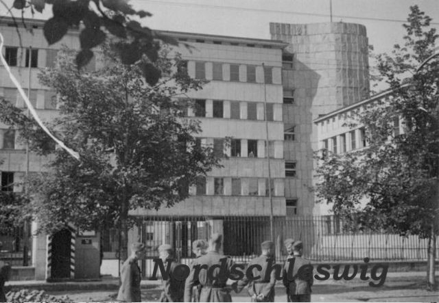 Rakowiecka, sztab, 1940 Rakowiecka, sztab, 1940