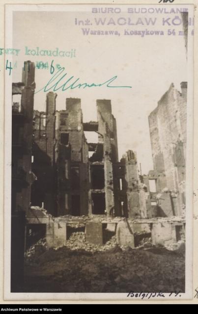 Belgijska 14 Belgijska 14, 1946