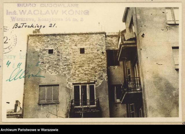 Bałuckiego 21 Bałuckiego 21, 1946