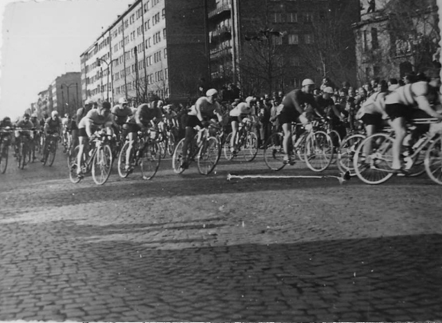 Al. Niepodległości, ok. 1959 Al. Niepodległości, ok. 1959