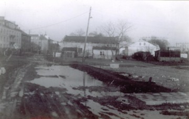 Al. Niepodległości, róg Ksawerów, ok. 195? Al. Niepodległości, róg Ksawerów, ok. 195?