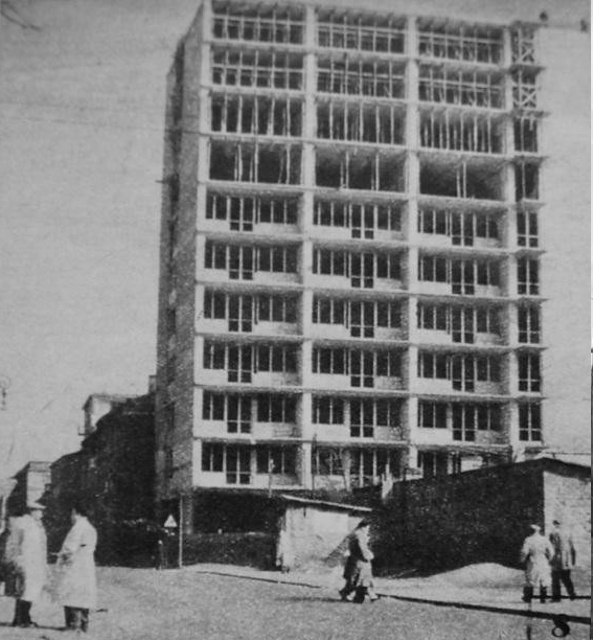 Madalińskiego od Al. Niepodległości, 1962 Madalińskiego od Al. Niepodległości, 1962