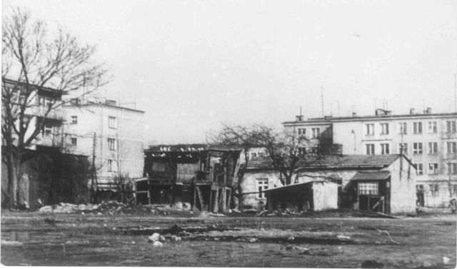 Stępińska w kierunku Sieleckiej, 1963