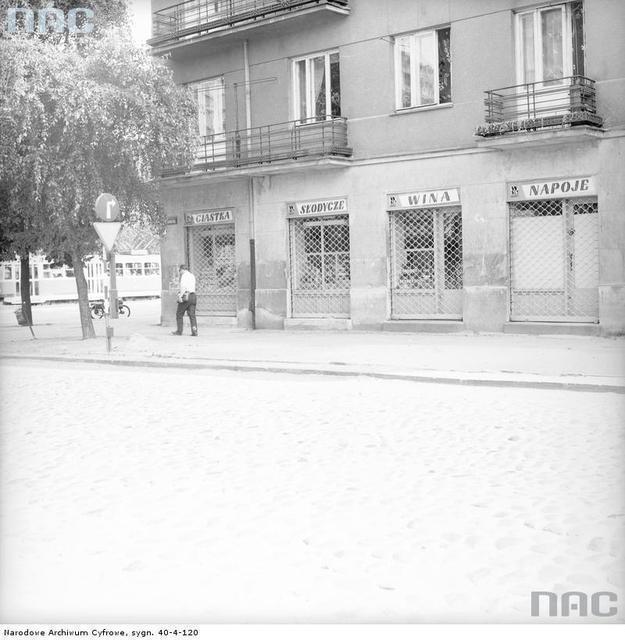 Puławska róg Racławickiej, ok. 1967