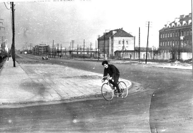 Woronicza róg Spartańskiej, 1965 Woronicza róg Spartańskiej, 1965