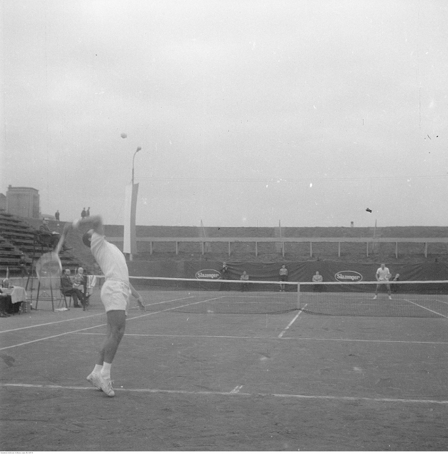 Warszawianka, korty, 1965 Warszawianka, korty, 1965