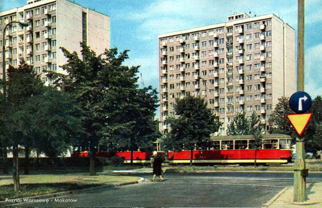 Puławska i Żywnego od Naruszewicza - 1969 Puławska i Żywnego od Naruszewicza - 1969