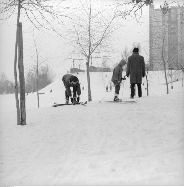 Park Morskie Oko zimą ok. 1970 Park Morskie Oko zimą ok. 1970