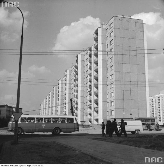Al. Lotników, 1977 Al. Lotników, 1977