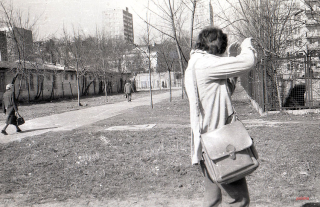 Madalińskiego róg Łomnickiej, 1979 Madalińskiego róg Łomnickiej, 1979