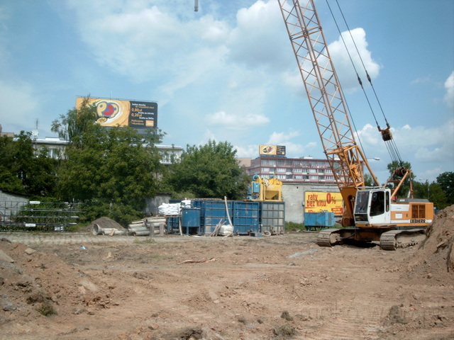 Puławska w okolicach Olkuskiej, 2004 Puławska w okolicach Olkuskiej, 2004