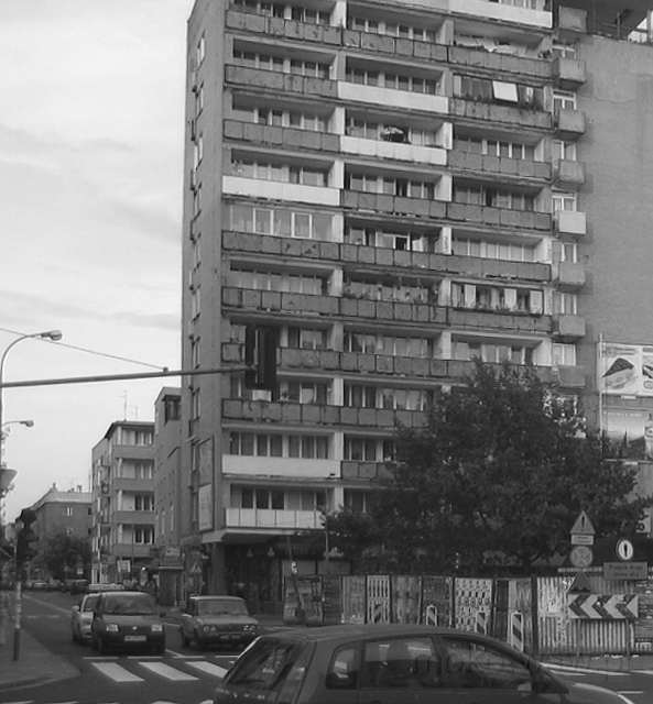 Madalińskiego od Al. Niepodległości, 2005 Madalińskiego od Al. Niepodległości, 2005