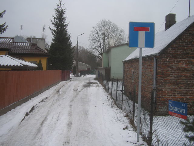 ulica Zegarowa, 2009 ulica Zegarowa, 2009