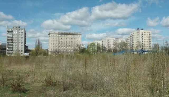 Zajezdnia na Chełmskiej, widok z 2017