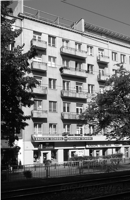 Puławska 14, 1937 Puławska 14, 2017