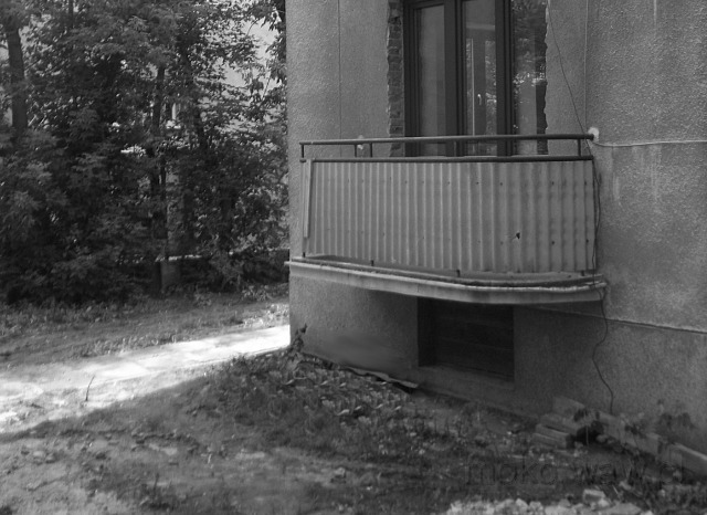 Odyńca 7, balkon, 2017 Odyńca 7, balkon, 2017