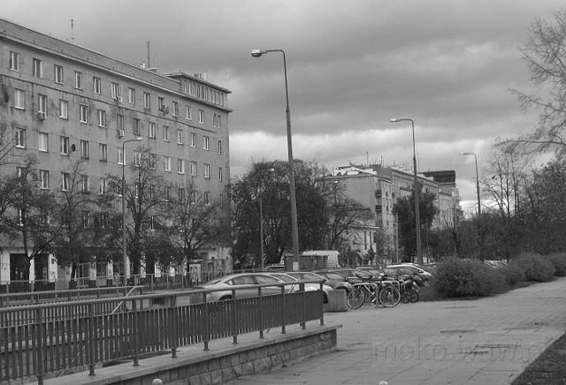 Al. Niepodległości od Racławickiej, 2017 Al. Niepodległości od Racławickiej, 2017