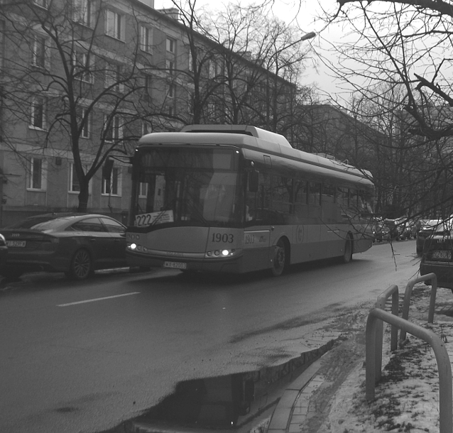 Malczewskiego, zima, 2018