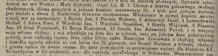 Czerniaków i Siekierki aresztowane Czerniaków i Siekierki aresztowane, 1844