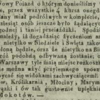 Upiękniający się Mokotów Upiękniający się Mokotów, 1822