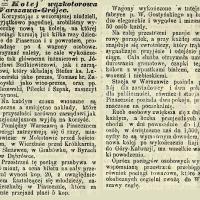 Kolej wązkotorowa Kolej wązkotorowa, 1898