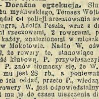 Egzekucja u szwagra Egzekucja u szwagra, 1905