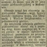 Urząd przeniesiony Urząd przeniesiony, 1910