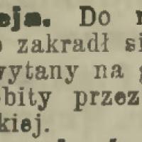 Pobicie złodzieja, 1910