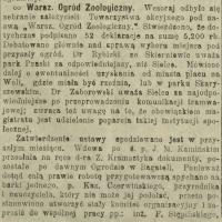 Gdzie ZOO? 1910