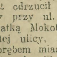 Podanie odrzucone, 1913