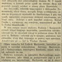 Zabójstwo instruktora Zabójstwo instruktora, 1914