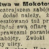 Zabójcy aresztowani, 1914
