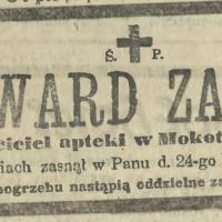Jan Edward Zalewski, 1914
