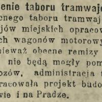 Nowy tabor Nowy tabor, 1914