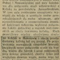 Kolejka przez miasto