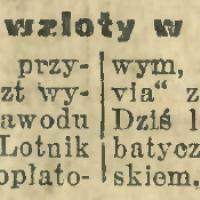 Lotnik adwokat, 1926