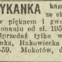 Amerykanka sprzeda amerykankę Amerykanka sprzeda amerykankę, 1932