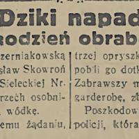 Dziki napad Dziki napad, 1934