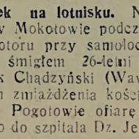 Wypadek na lotnisku Wypadek na lotnisku