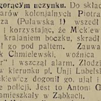 Na gorącym uczynku, 1934