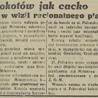 Mokotów jak cacko Mokotów jak cacko, 1934