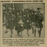 Młodzież gości dzieci wsi Młodzież gości dzieci wsi, 1936