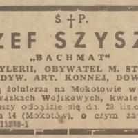 SP Józef Szyszko SP Józef Szyszko, 1945