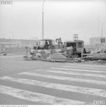 Wołoska róg Domaniewskiej, ok. 1973